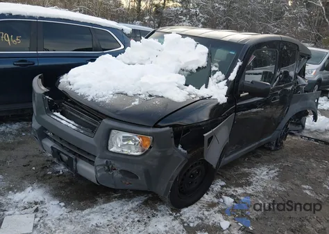 2004 Honda Element Lx из США, поврежденный, VIN 5J6YH27304L020528